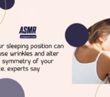 Your sleeping position can cause wrinkles and alter the symmetry of your face, experts say